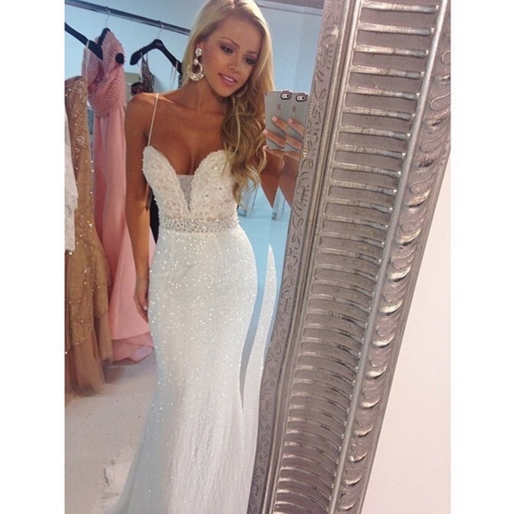 Sherri Hill 11260 White Pageant/Prom/Wedding Dress